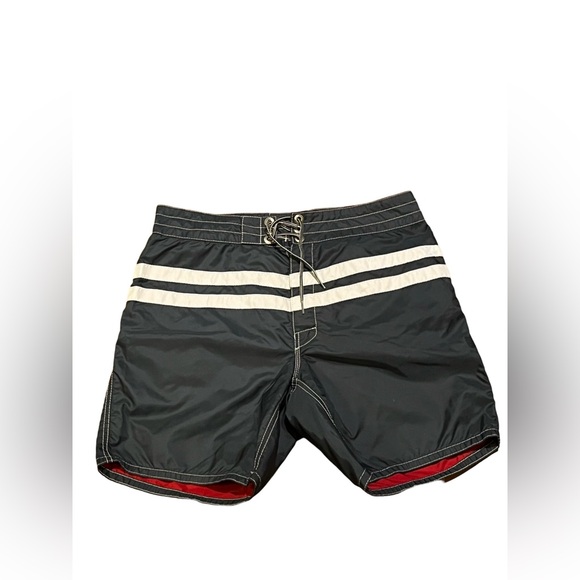 Birdwell Black and White Board Shorts - Picture 8 of 8
